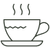 On-site café with coffee, tea, and snacks