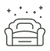 Relaxation area with comfortable seating